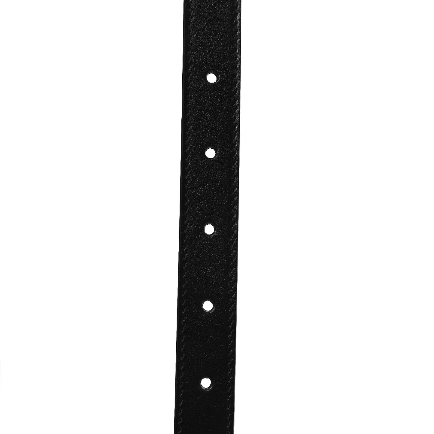 Plutone Calfskin Palladium Double G 20mm Belt 80 32 Black