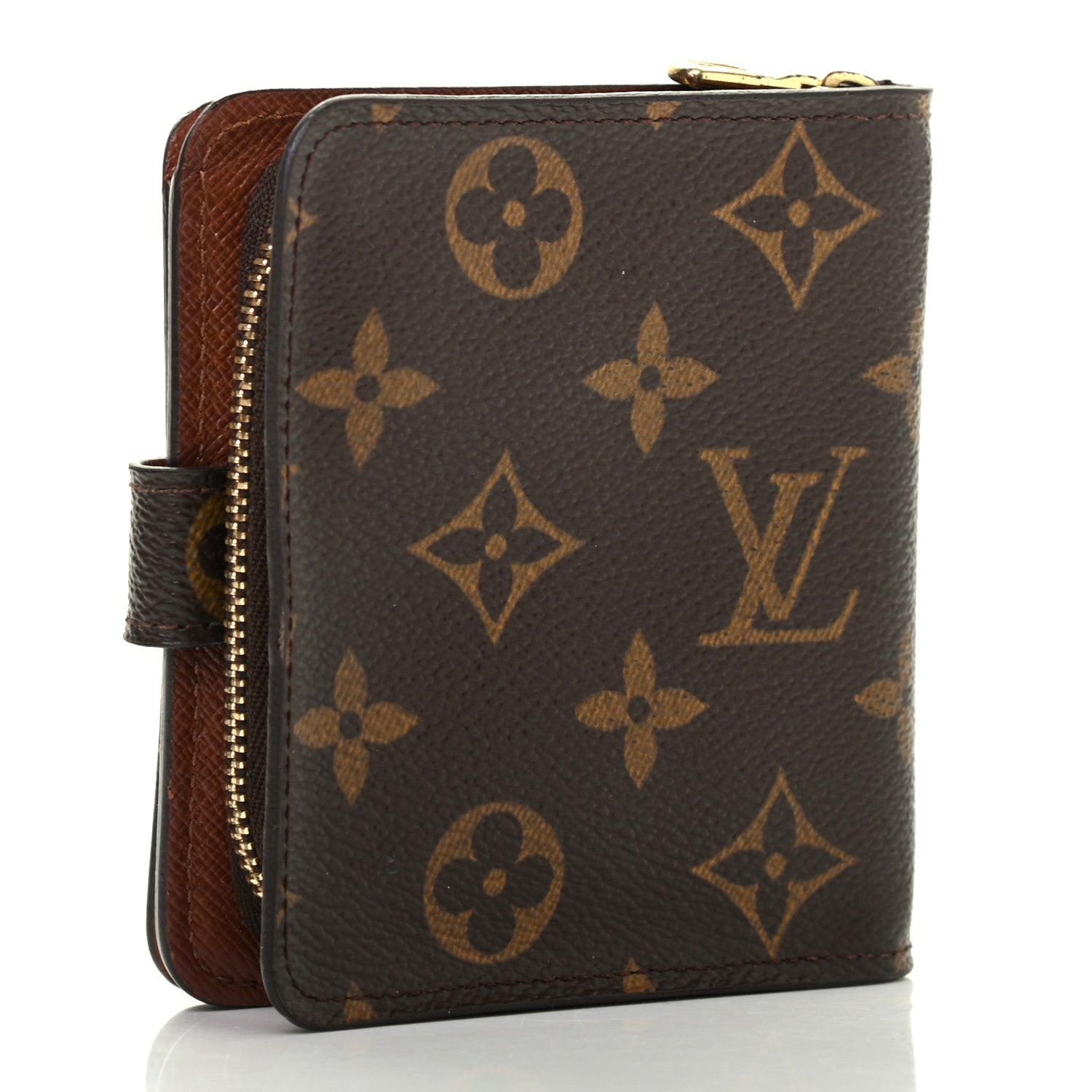 Louis Vuitton Monogram Compact Zippe Zipped Wallet 3 of 7