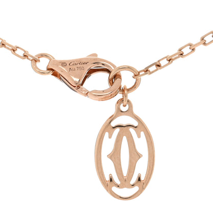 Cartier 18K Pink Gold Pink Sapphire D'Amour Pendant Necklace 4 of 5