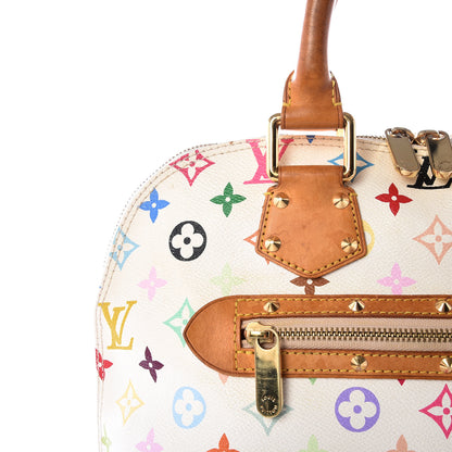 Louis Vuitton Monogram Multicolor Alma White 17 of 17