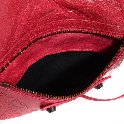 Balenciaga Agneau Flat Handle Clutch Rose Thulian 3 of 12