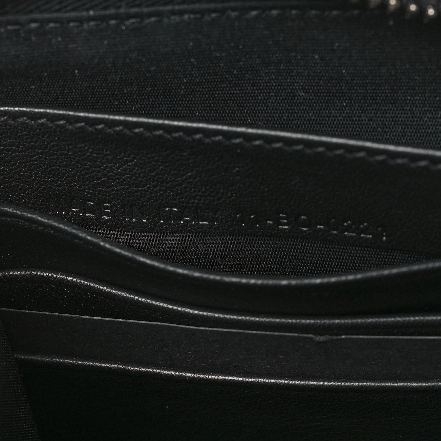 Christian Dior Oblique Zipped With Strap Pouch Black 8 of 10