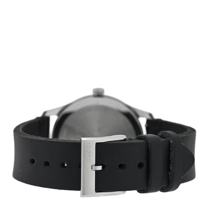 Gucci Stainless Steel Calfskin 38mm Le Marché Des Merveilles Bee Quartz Watch 3 of 5