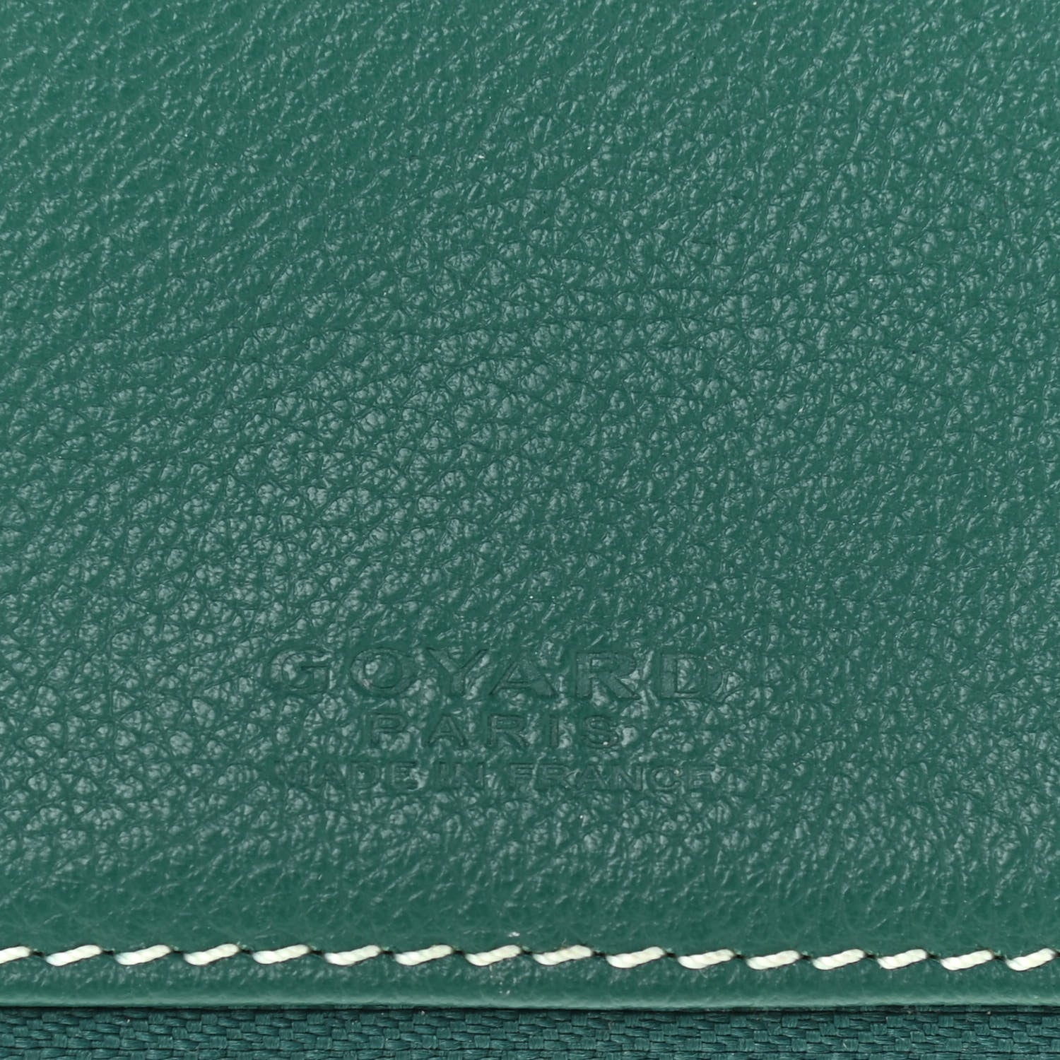 Goyard Goyardine Sainte Marie Soft Clutch Green 6 of 7