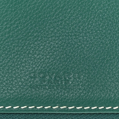 Goyard Goyardine Sainte Marie Soft Clutch Green 6 of 7