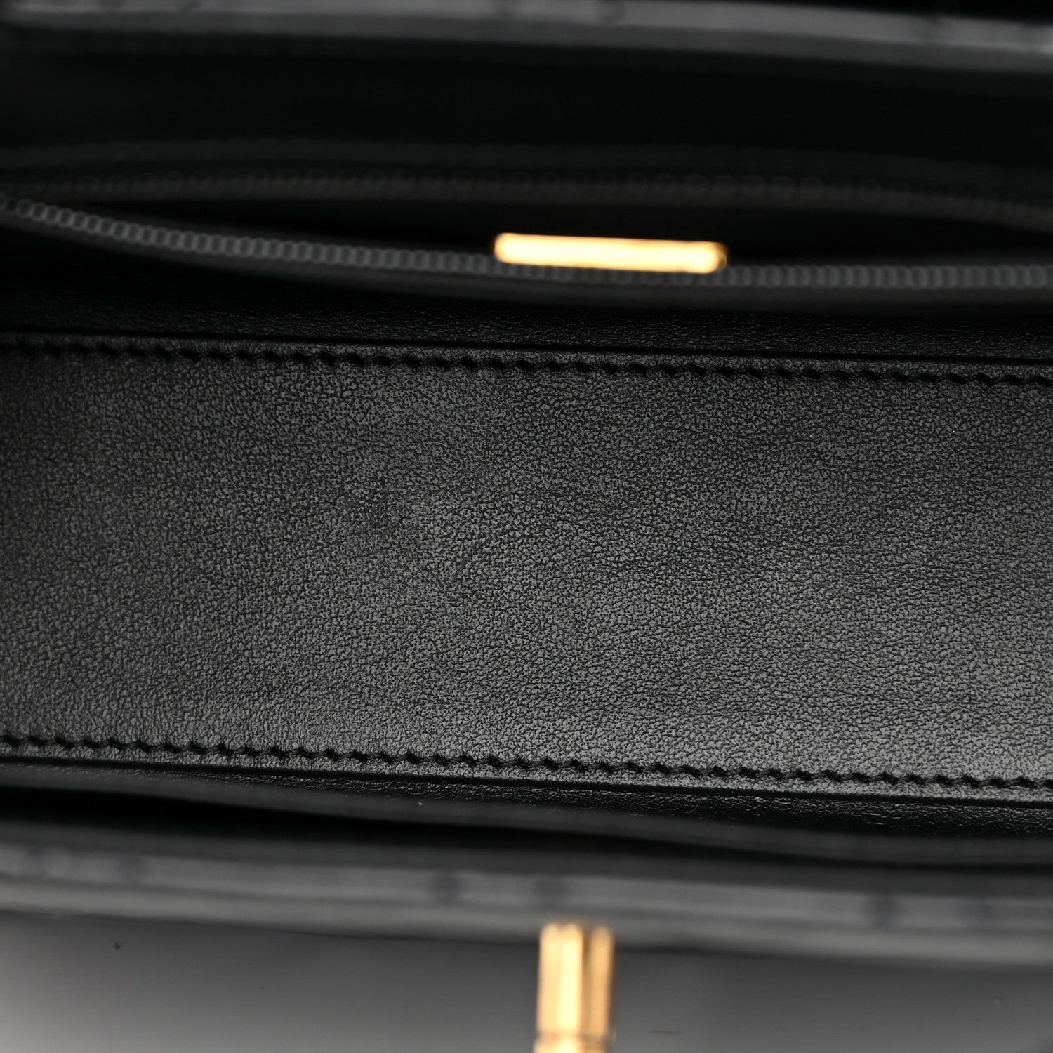Chanel Shiny Aged Calfskin Quilted Nano Kelly Shopper Black 11 of 14