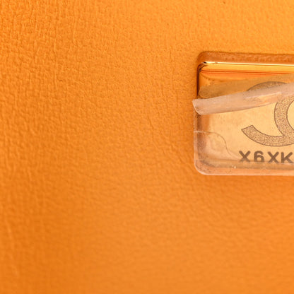 Chanel Aged Calfskin Quilted 2.55 Reissue Mini Flap Yellow 7 of 11
