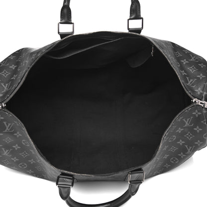 Louis Vuitton Monogram Eclipse Keepall Bandouliere 55 5 of 16
