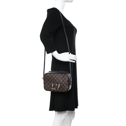 Louis Vuitton Damier Ebene Santa Monica Black 2 of 12