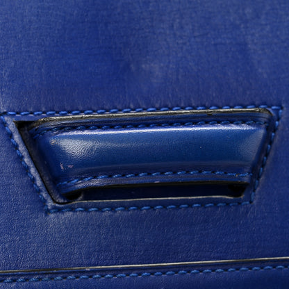 Loewe Calfskin Small Barcelona Shoulder Bag Royal Blue 12 of 13