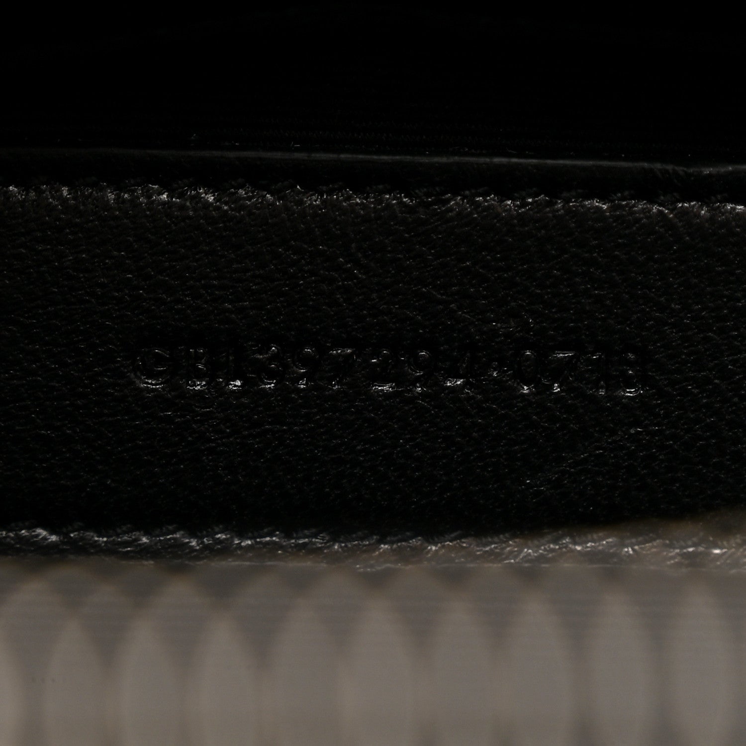 Saint Laurent Calfskin Glitter Zipped Tablet Holder Black 7 of 8