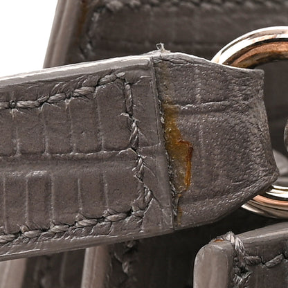 Saint Laurent Lizard Calfskin Embossed Baby Sac De Jour Fog 12 of 14