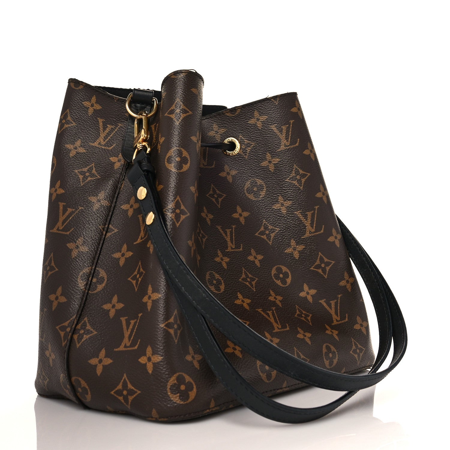 Louis Vuitton Monogram Neonoe MM Black 3 of 13