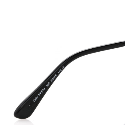 Tom Ford Metal Cat Eye Zeila Sunglasses TF654 Silver 6 of 8