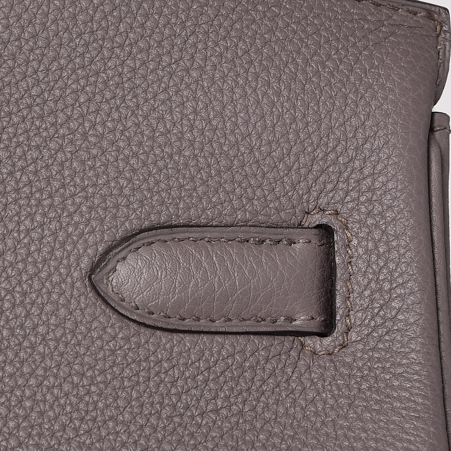 Hermes Togo Birkin 40 Etain 32 of 35