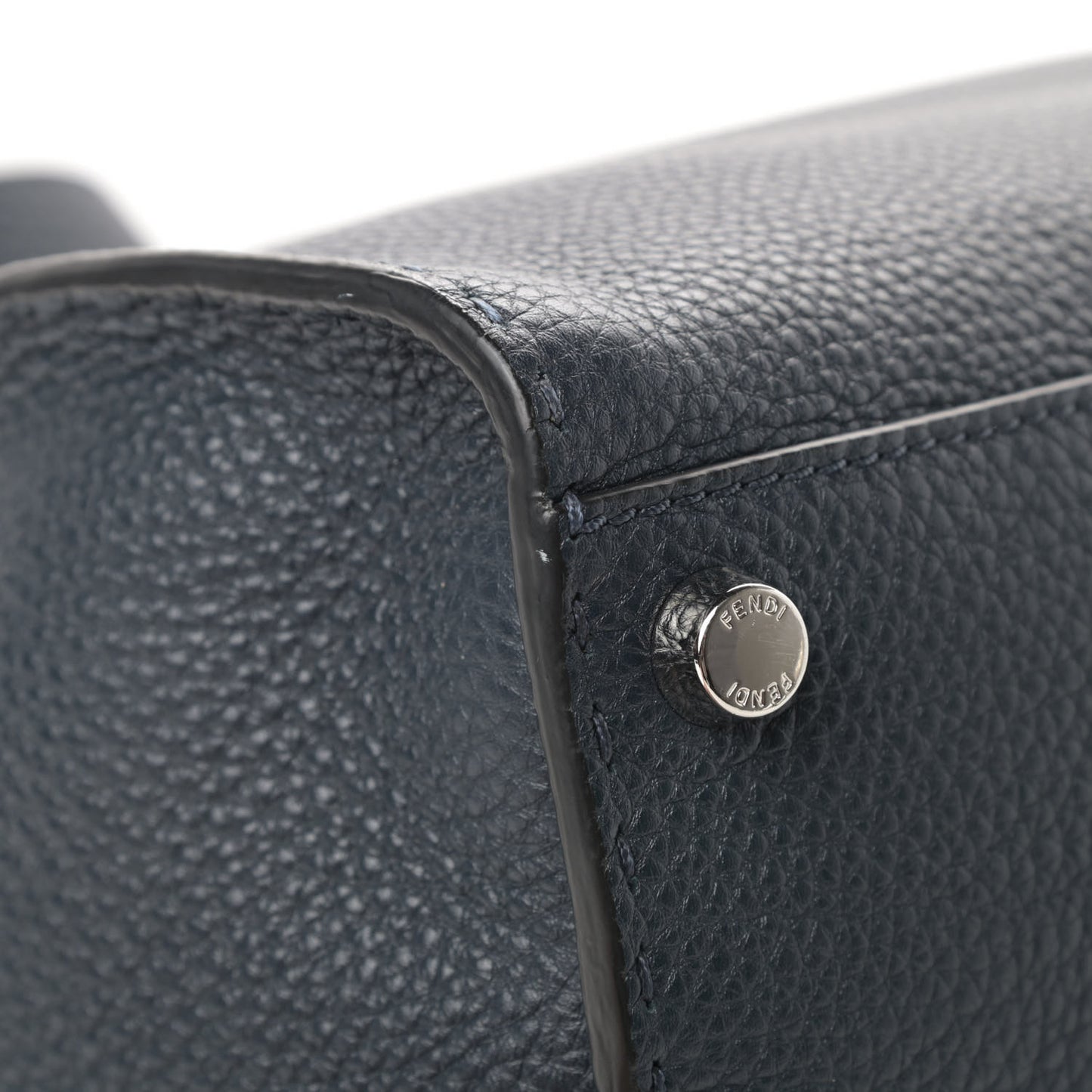 Cuoio Romano Selleria Bi-Color Large Mens Peekaboo Iconic Essential Satchel Lavagna Black