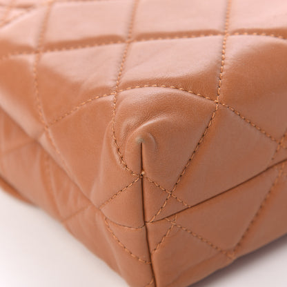 Chanel Calfskin Quilted In the Business Flap Bag Dark Beige 13 of 16