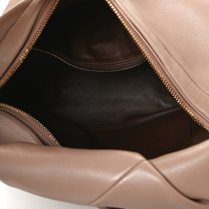 Valentino Garavani Nappa Small Roman Stud Hobo Rose Cannelle 4 of 9