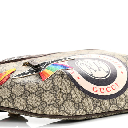 Gucci GG Supreme Monogram Courrier Belt Bag Beige New Acero 9 of 10