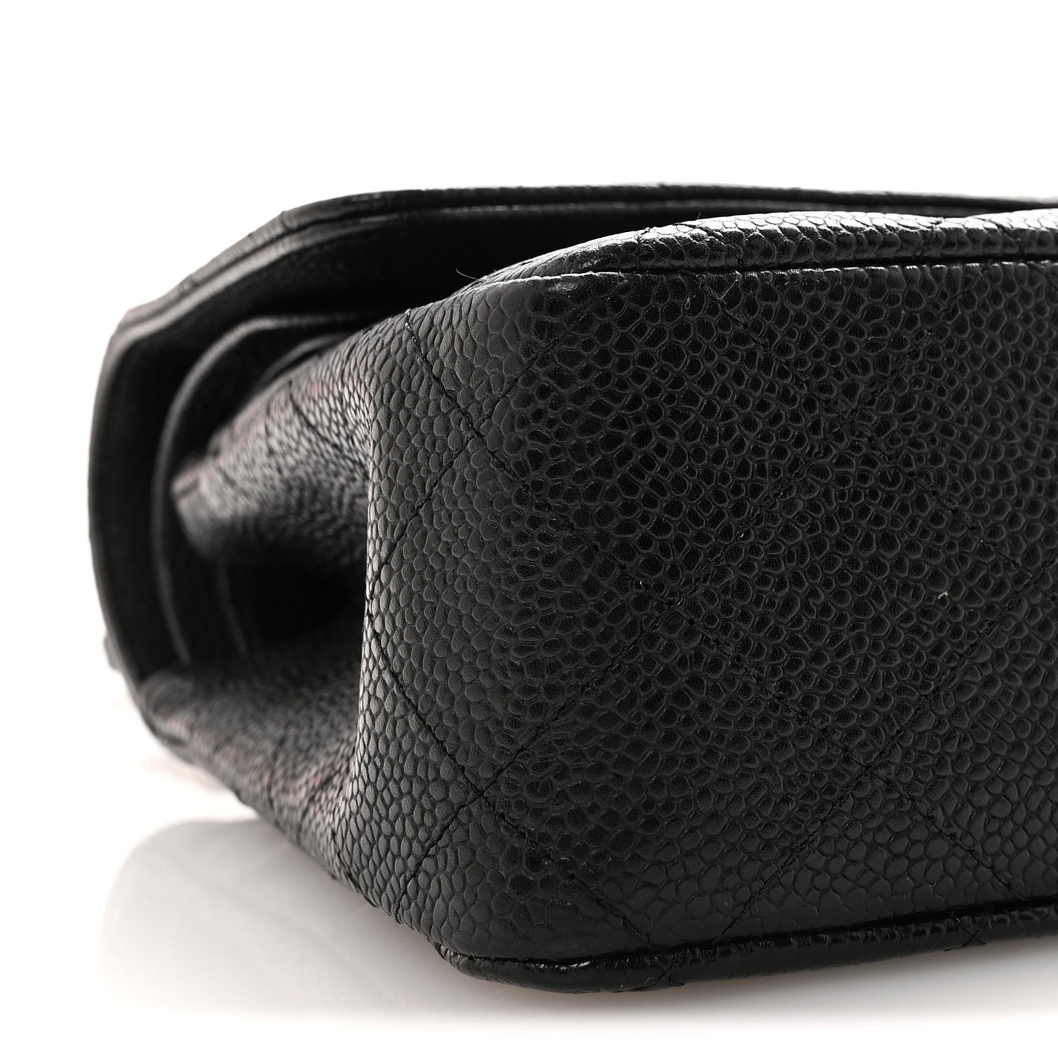 Chanel Caviar Quilted Medium Double Flap Black 9 of 10