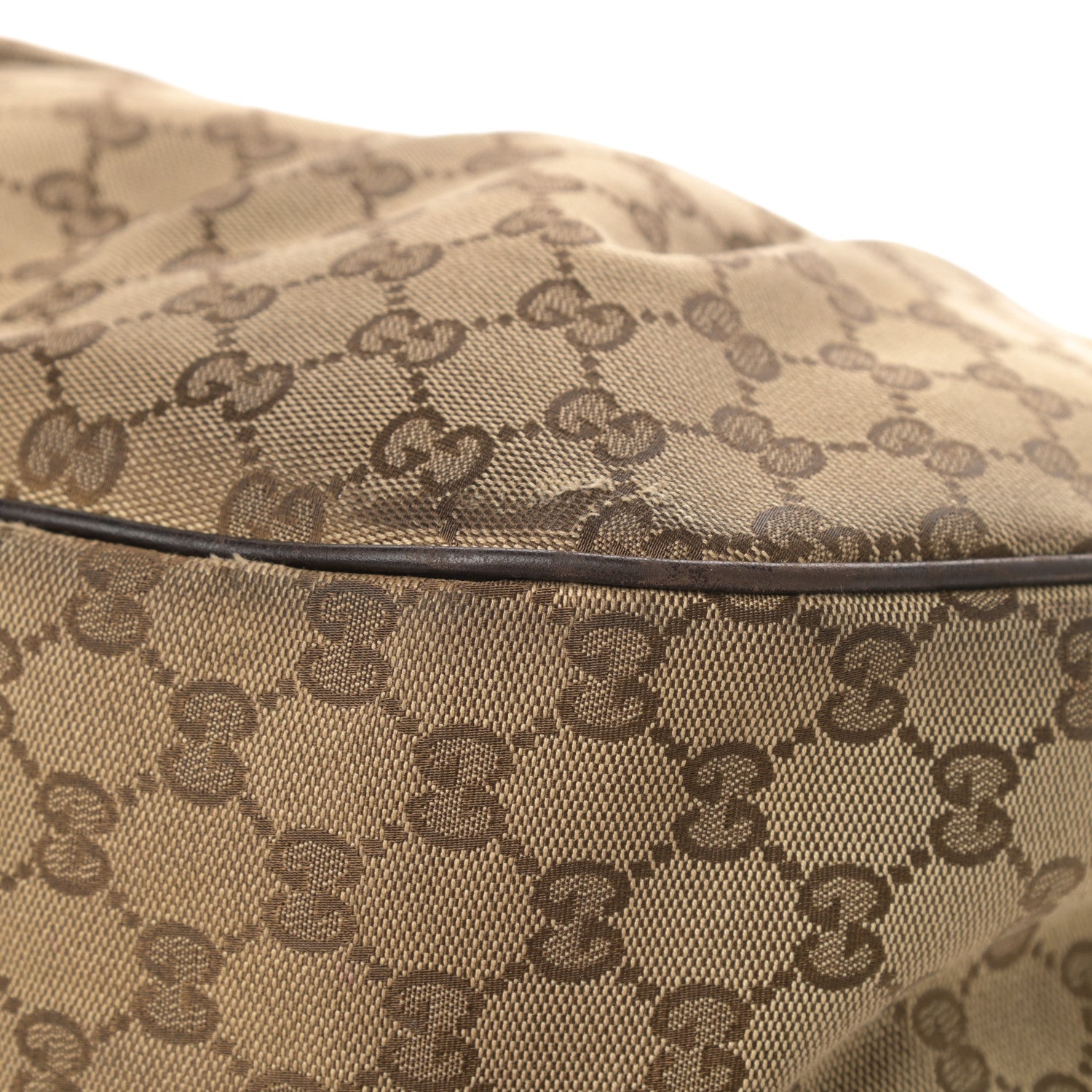 Gucci GG Monogram Medium Sukey Hobo Dark Brown 12 of 15