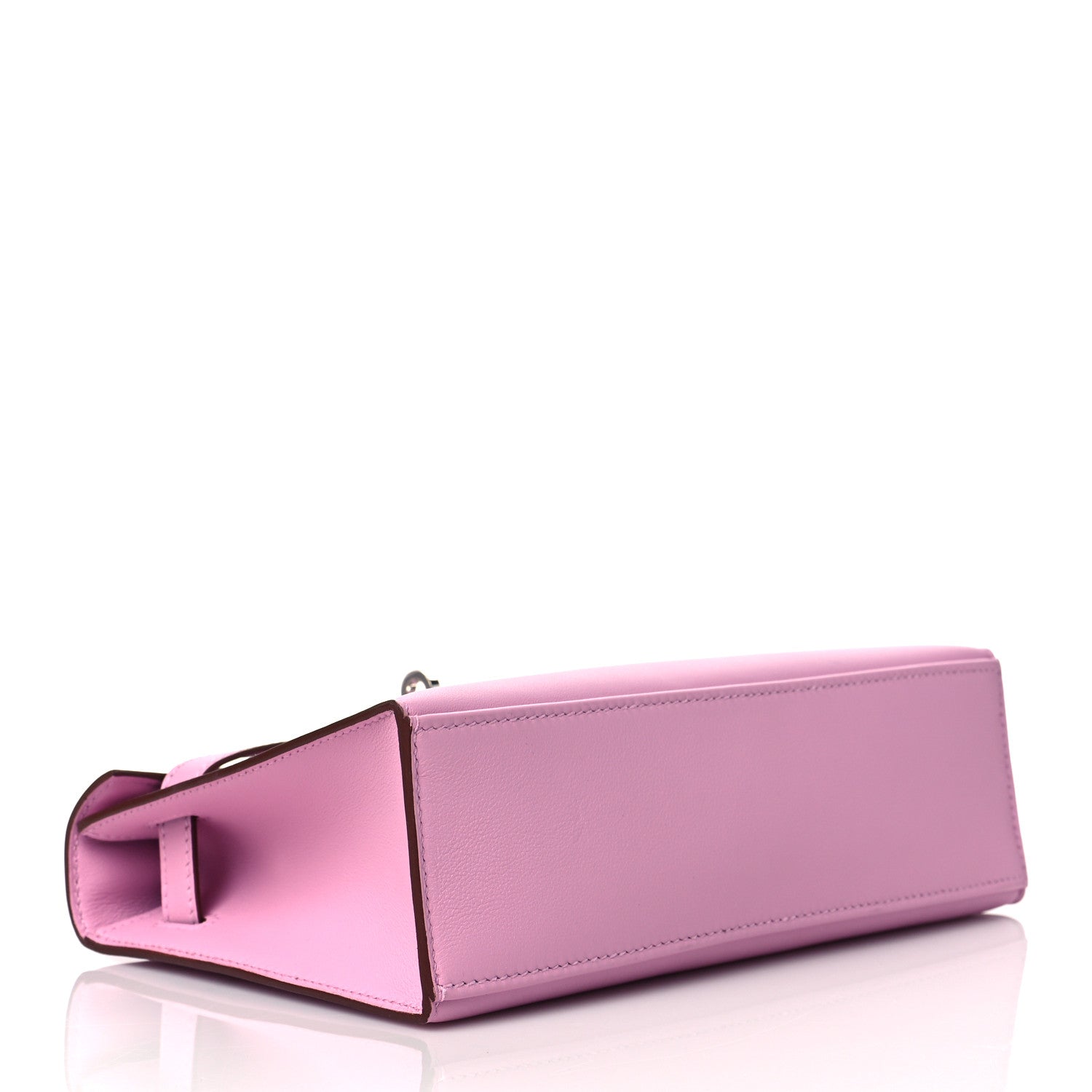 Hermes Swift Kelly Pochette Clutch Mauve Sylvestre 4 of 12
