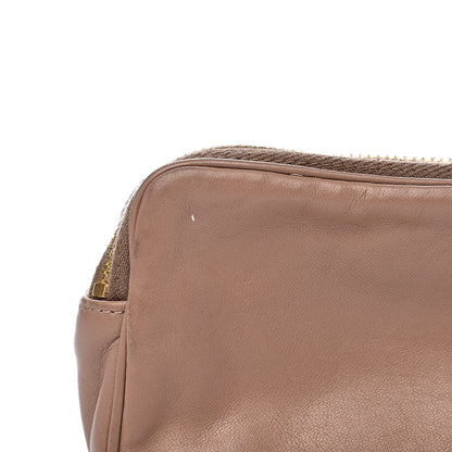 Miu Miu Nappa Studded Double Zip Pouch Cammeo 9 of 12