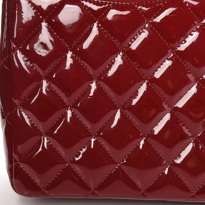 Chanel Patent Quilted Maxi Double Flap Red 18 of 24