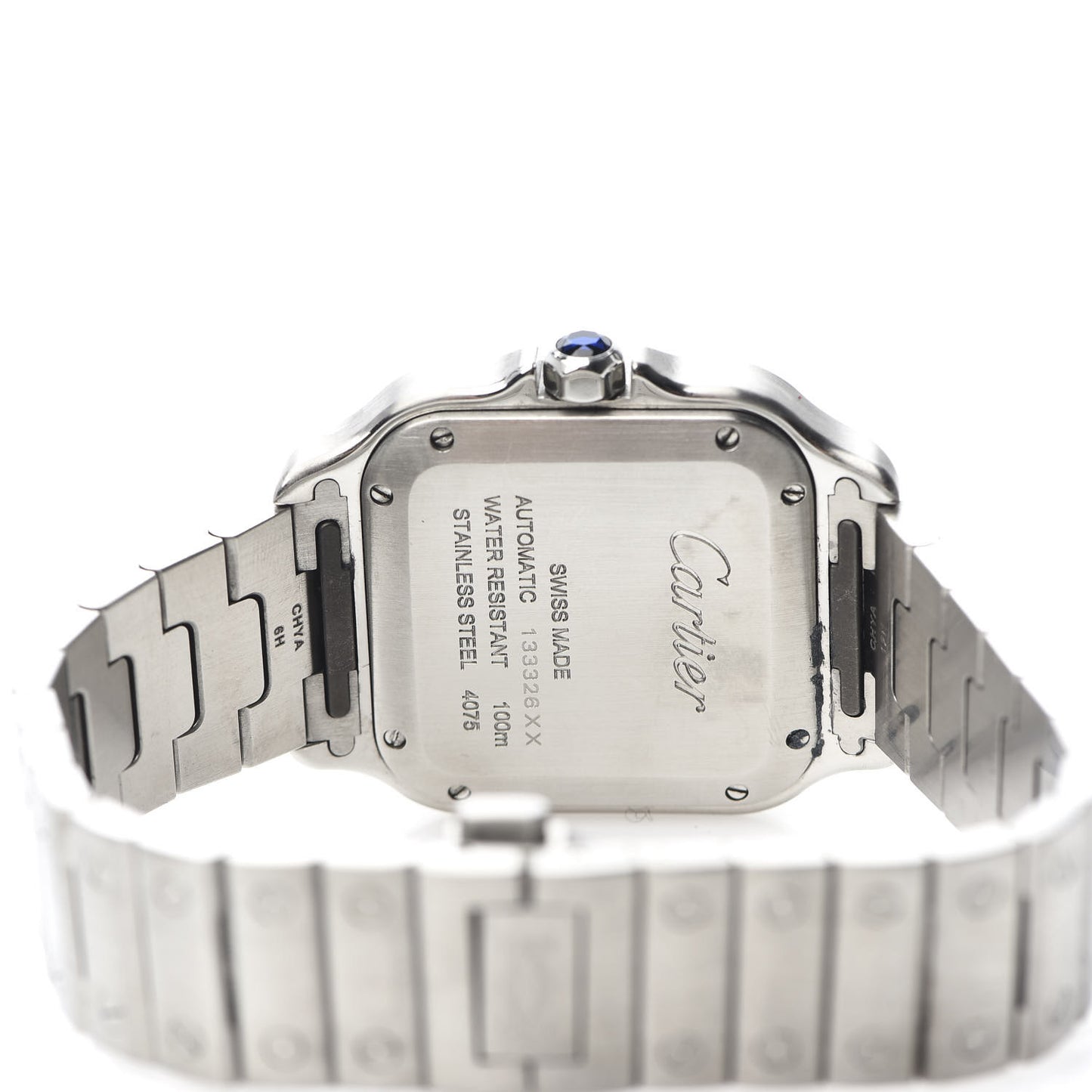 Stainless Steel 35mm Santos de Cartier Automatic Watch