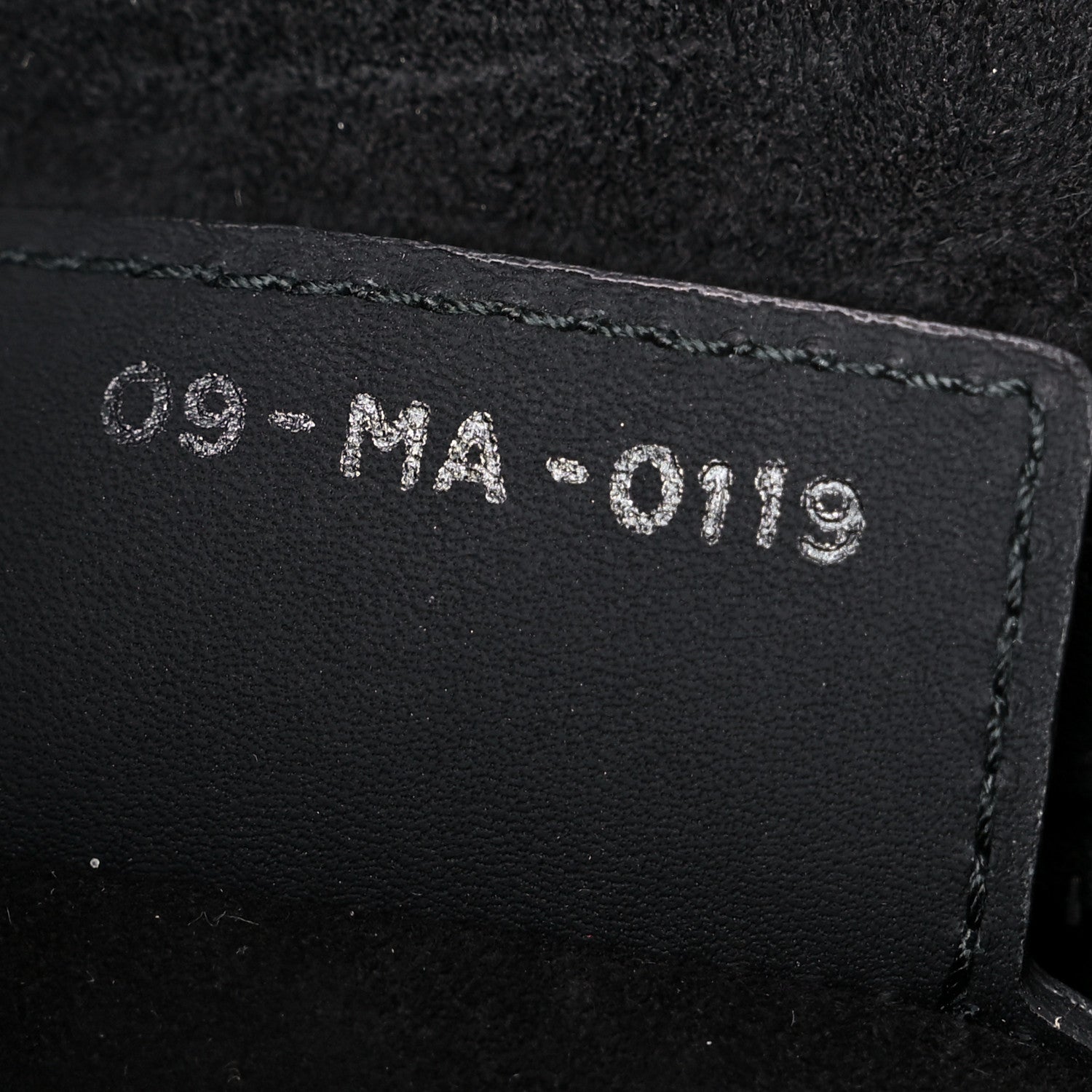 Christian Dior Ultra Matte Calfskin Saddle Bag Black 6 of 15