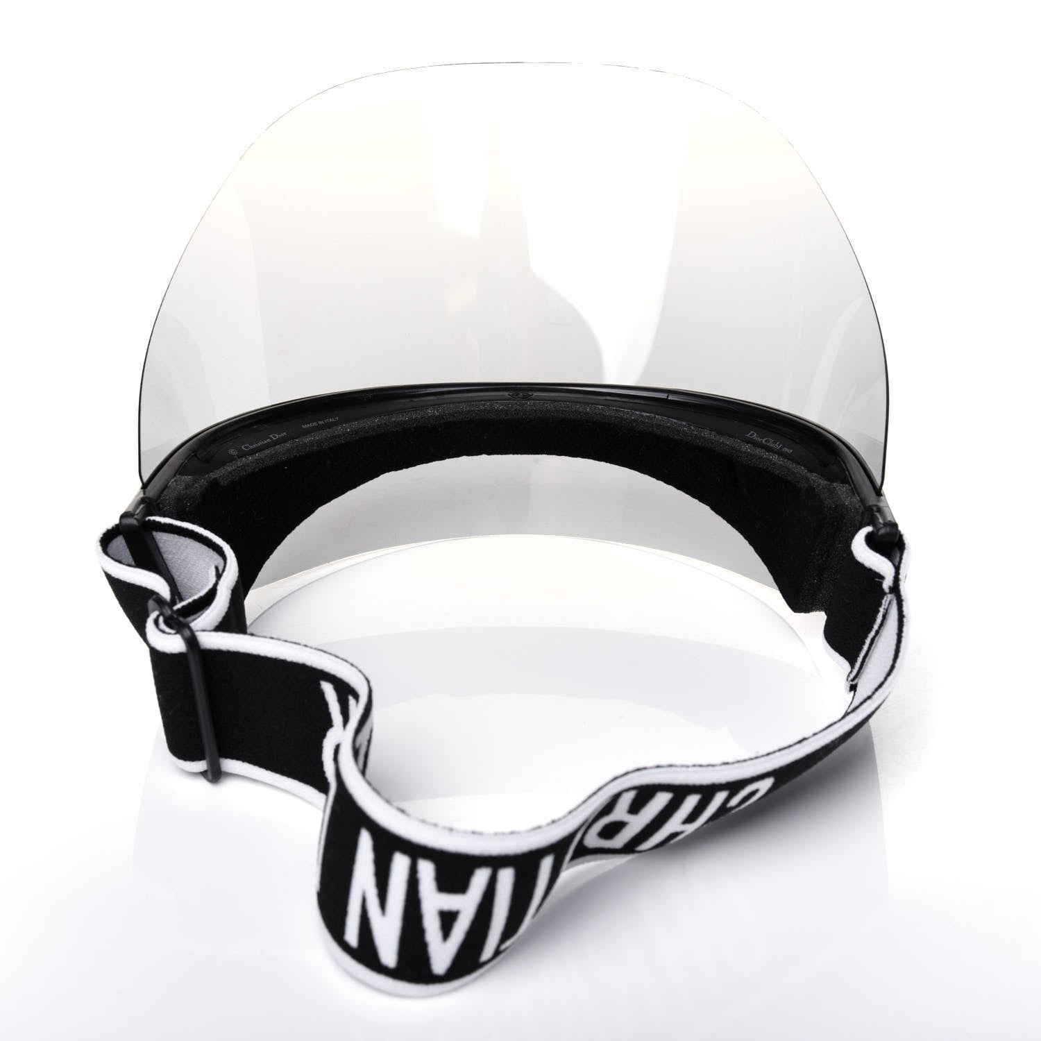 Christian Dior Mirrored DiorClub1 Sun Visor Black 6 of 10