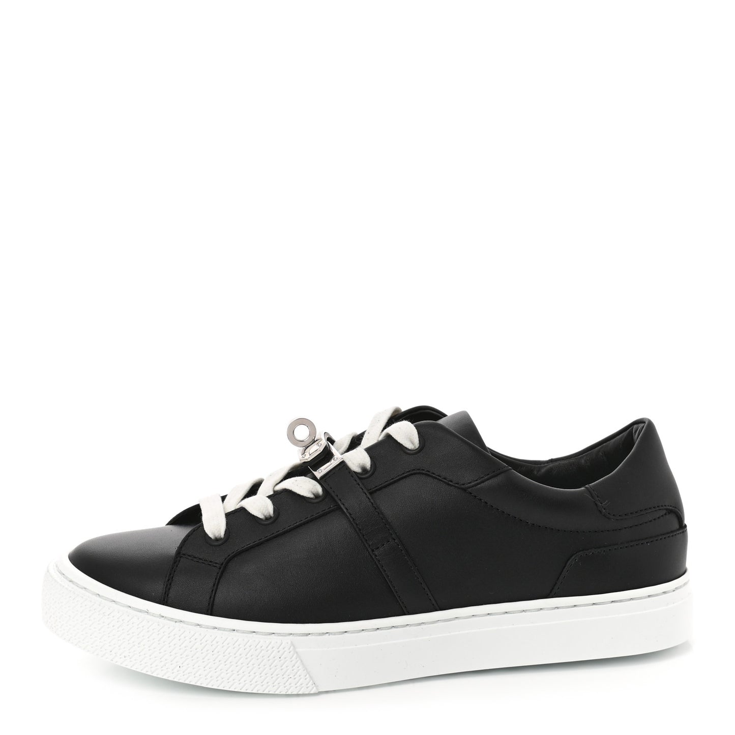 Calfskin Day Sneakers 37 Black