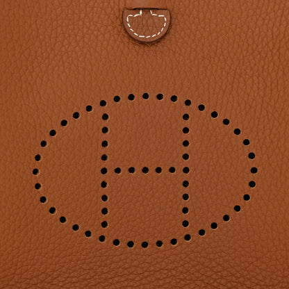 Hermes Taurillon Clemence Evelyne TPM Gold 8 of 11