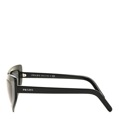 Prada Cat Eye Sunglasses SPR 11V Black 3 of 7
