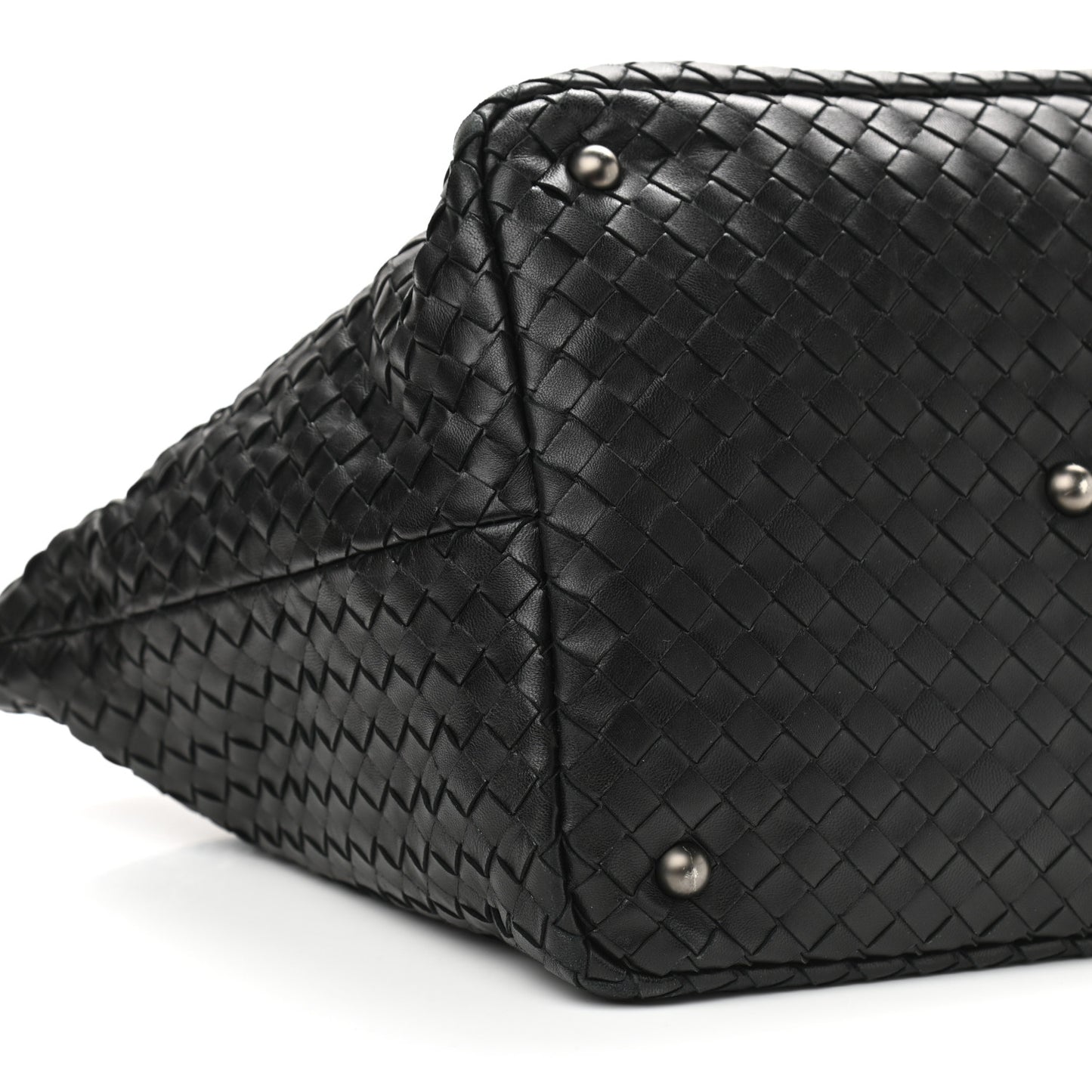 Nappa Intrecciato Tote Black
