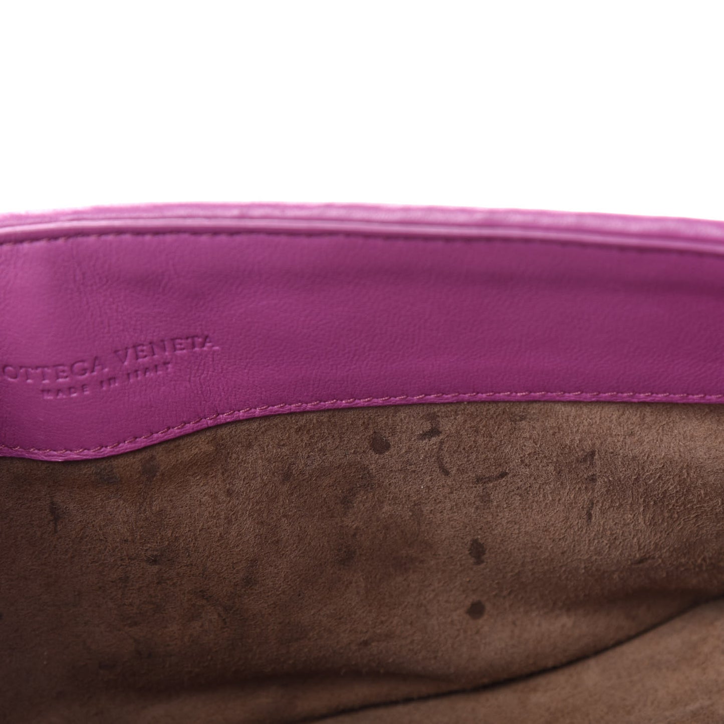 Nappa Intrecciato Dahlia Clutch Crossbody Peony