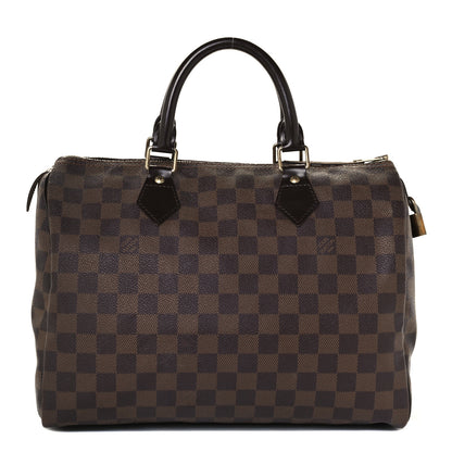 Louis Vuitton Damier Ebene Speedy 30 1 of 11