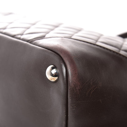 Chanel Calfskin Quilted Large Cambon Tote Brown 9 of 13