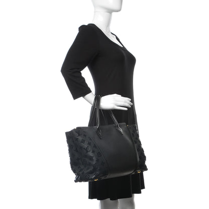 Louis Vuitton Veau Cachemire Tote W PM Black 2 of 22