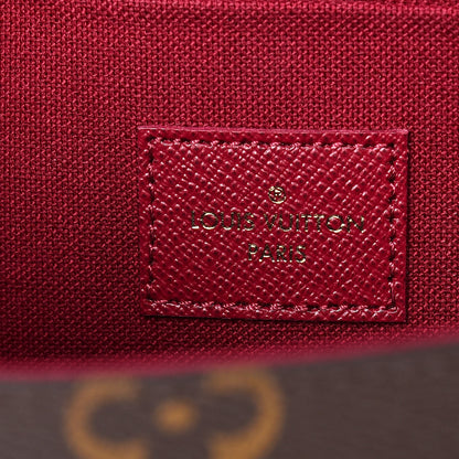 Louis Vuitton Monogram Pochette Felicie Chain Wallet Fuchsia 8 of 12