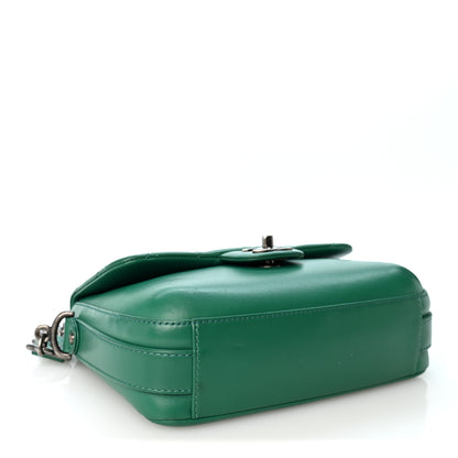 Chanel Calfskin Quilted Medium Rock My Shoulder Flap Green 4 of 11