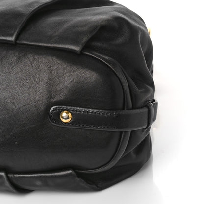 Prada Soft Calf Hobo Black 7 of 8