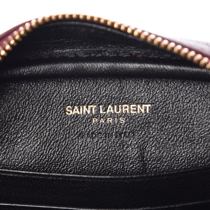 Saint Laurent Nappa Monogram Blogger Bag Amaranto 6 of 10