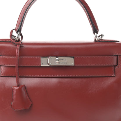 Hermes Box Kelly Retourne 28 Rouge H 7 of 24