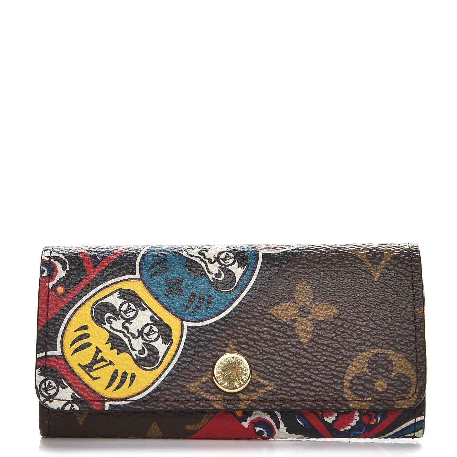 Louis Vuitton Monogram Kabuki 4 Key Multicles Holder 1 of 7