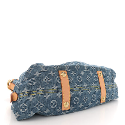 Louis Vuitton Denim Neo Cabby MM Blue 4 of 11