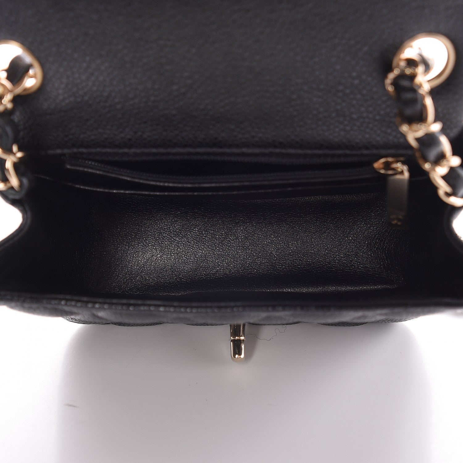 Chanel Caviar Quilted Mini Square Flap Black 5 of 8