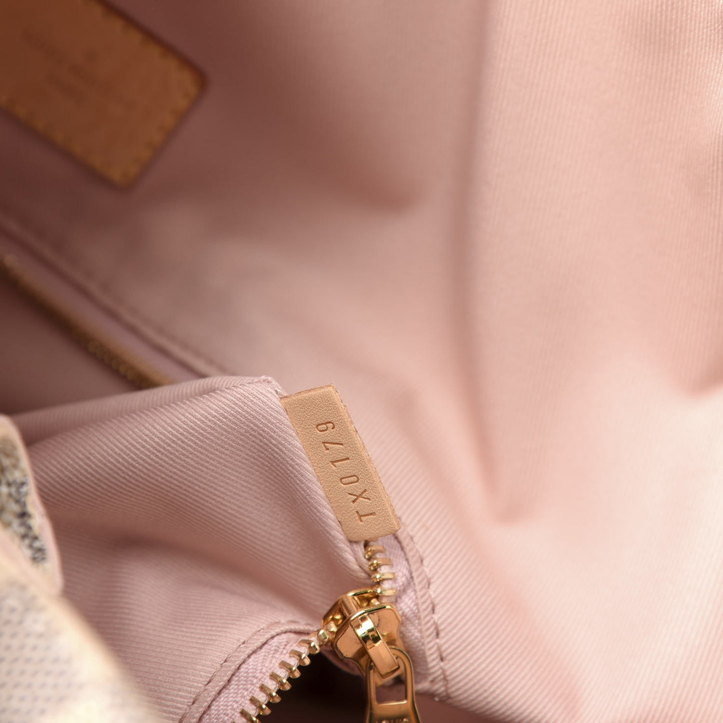 Damier Azur Graceful MM Rose Ballerine