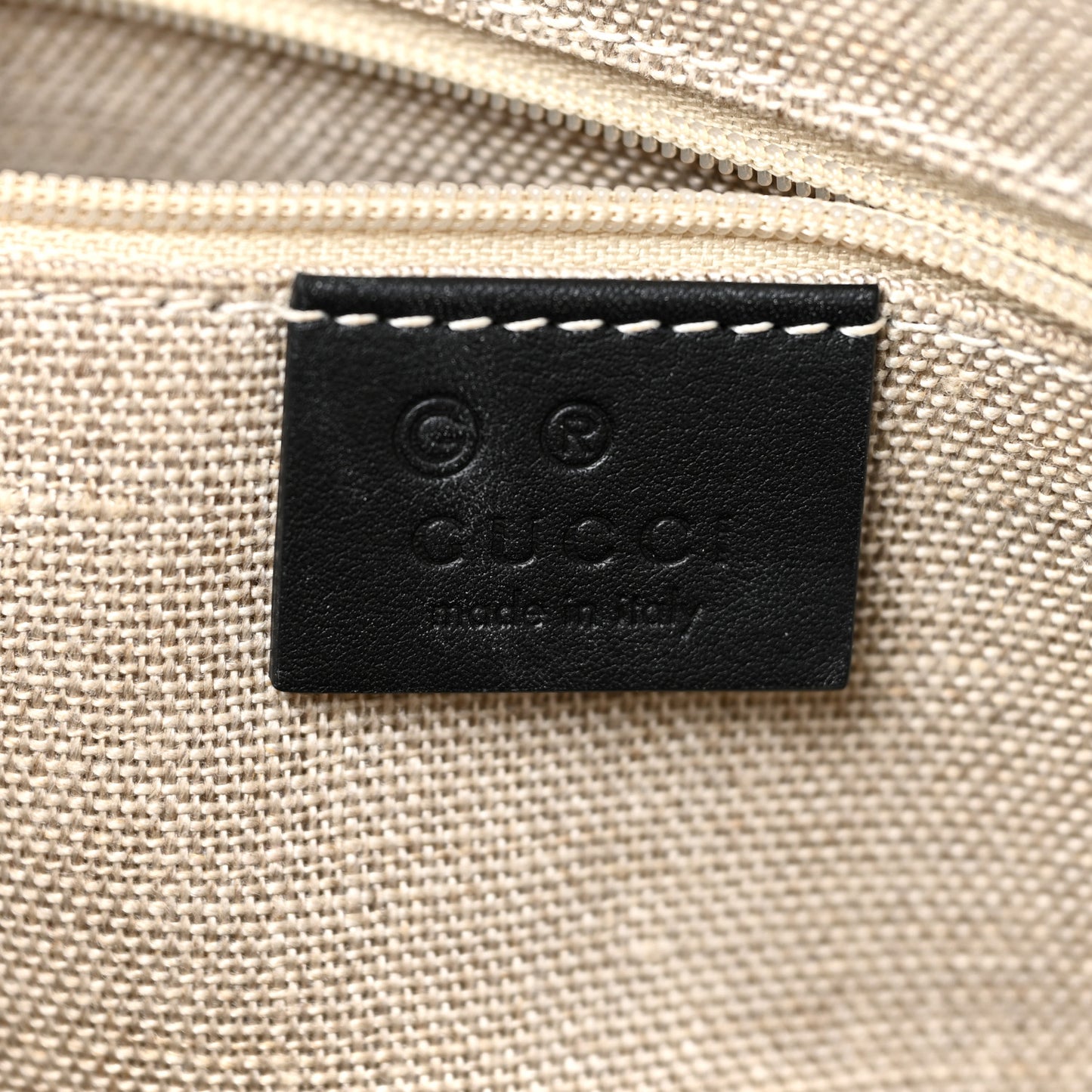 Microguccissima Medium Dome Bag Black