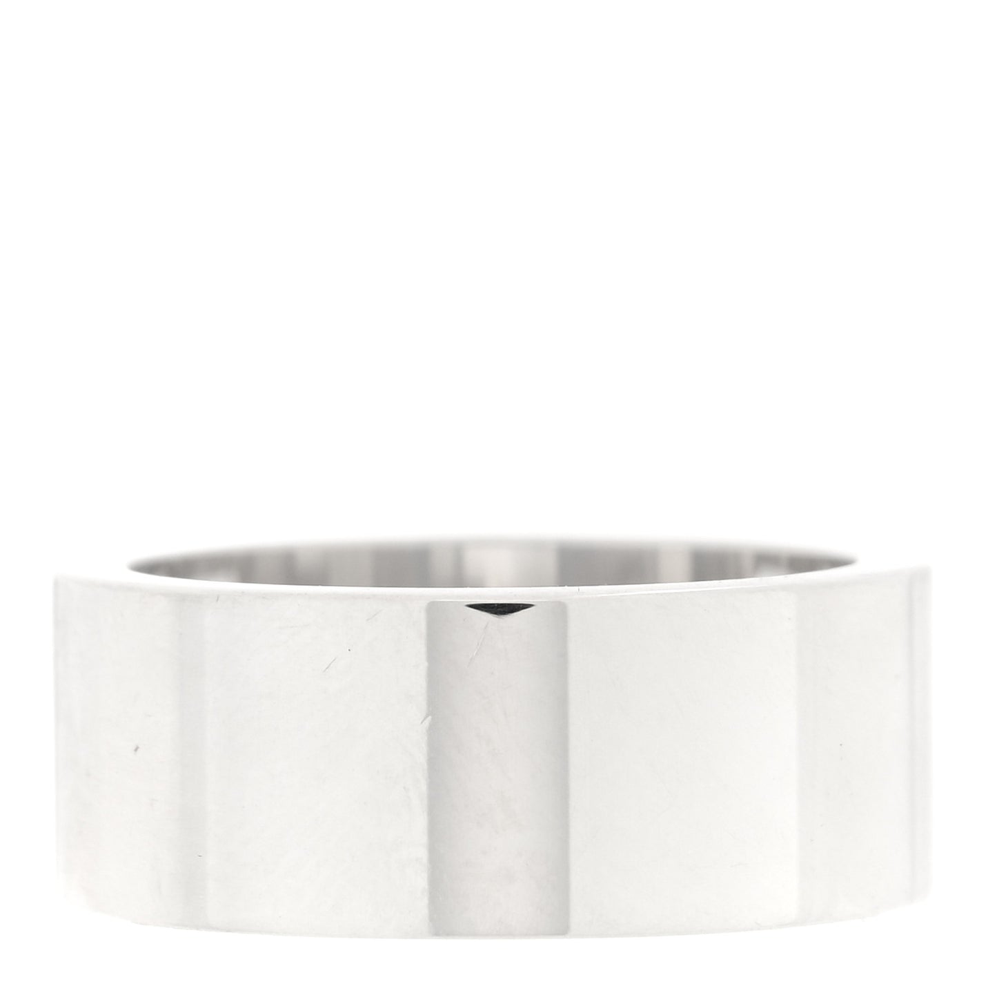 Sterling Silver G Cutout Ring 54 6.75
